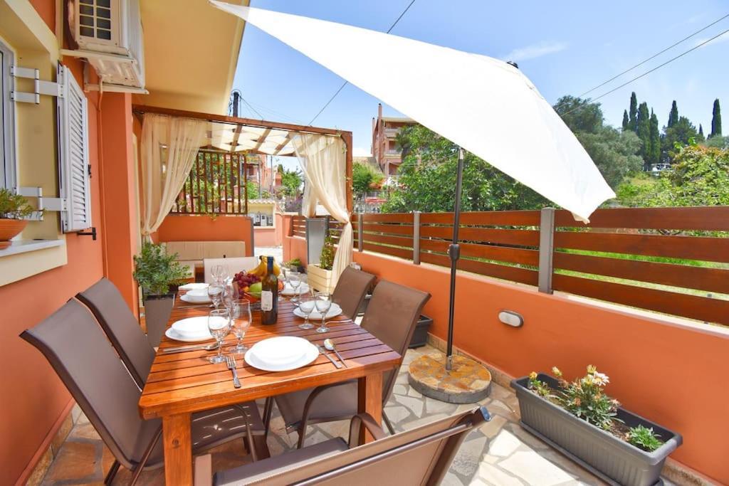 Kosmas Family House Apartment Kanali  ภายนอก รูปภาพ